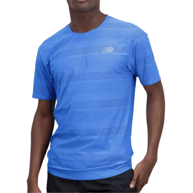  New Balance Men's Q Speed Fuel Jacquard Short Sleeve